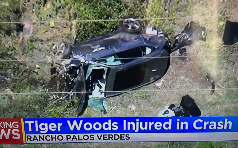 Tiger Woods Suffers Multiple Leg Injuries In Roll Over Crash Updates