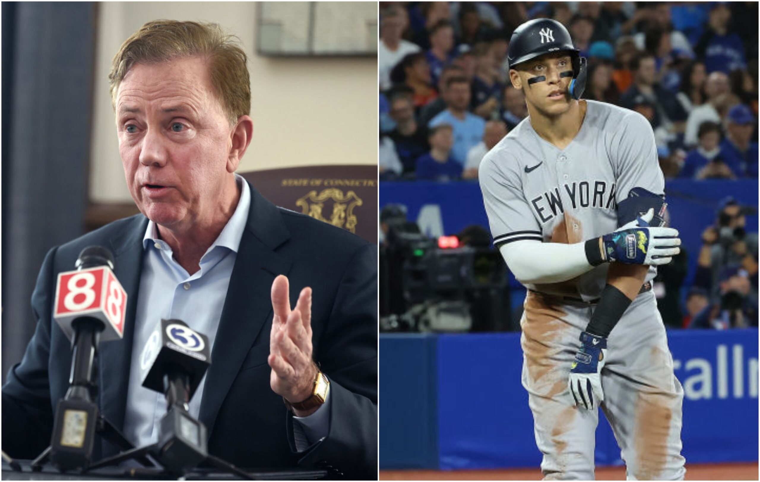 Connecticut Governor Ned Lamont Pitches Rule Change After Aaron Judge