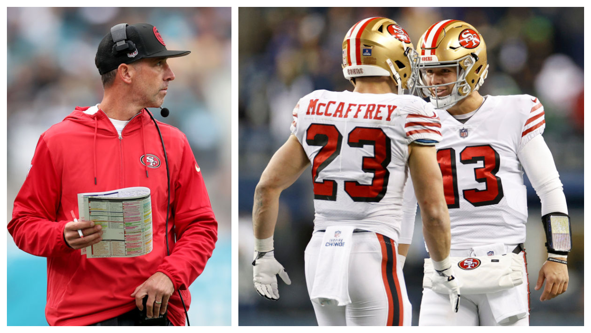 49ers Coach Kyle Shanahan Won T Endorse Brock Purdy Or Christian