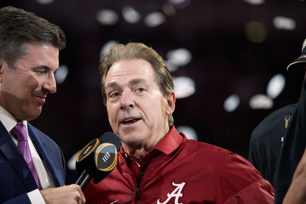 Behind Nick Saban S Spectacular ESPN College GameDay Debut With Rece Davis