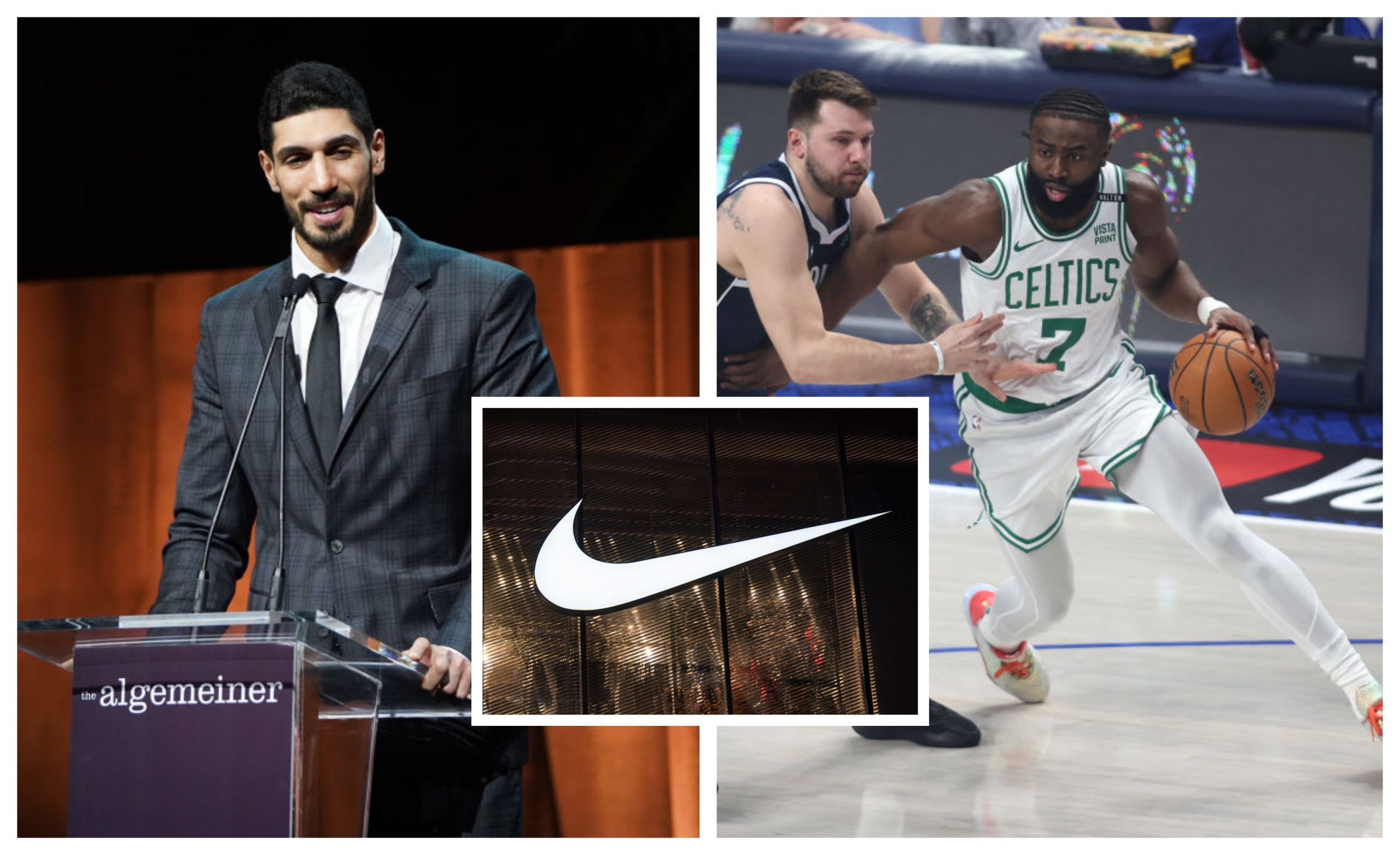 Enes Cantor Claims Nike Might Have Had A Part In Jaylen Brown Olympic