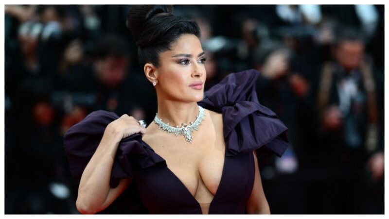 Salma Hayek Debuts on Sports Illustrated Swimsuit Cover at 58