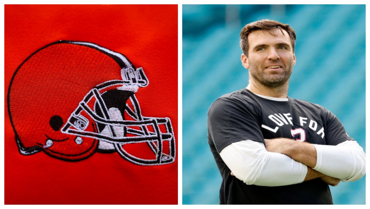 Joe Flacco Tries Out For Browns, Hours After Commercial Flight Photo