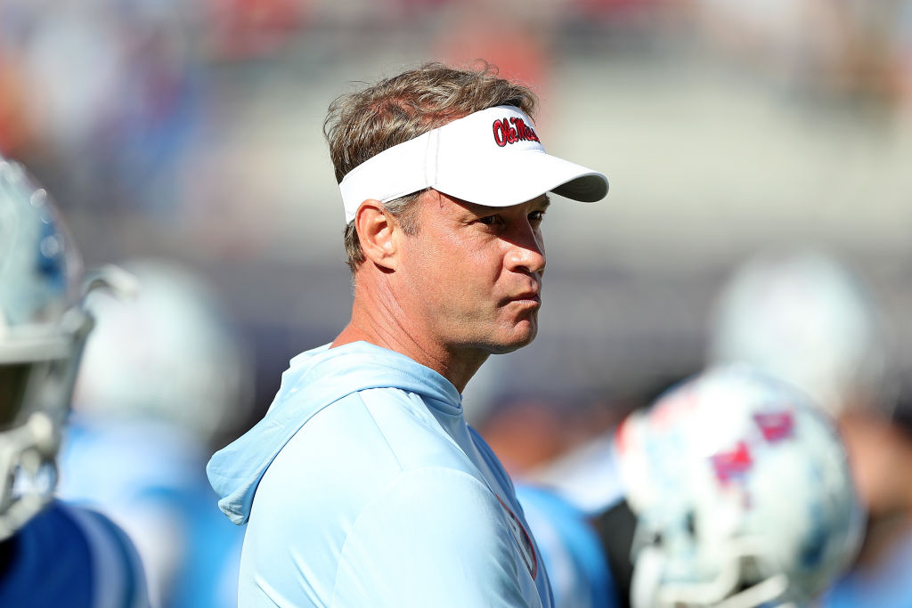 Ole Miss Head Coach Lane Kiffin Pulled Out The Trick-Play Against Jimbo ...