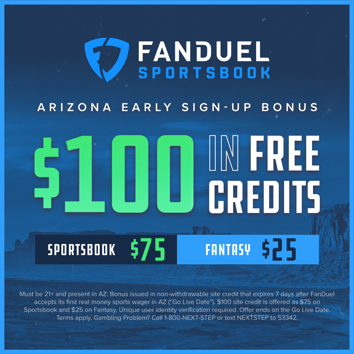 Arizona: Sign Up For FanDuel Sportsbook, Get $100 Bonus | OutKick