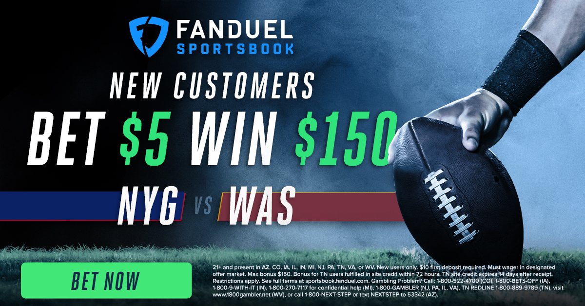 FanDuel Sportsbook 301 Odds Boost for Thursday Night Football