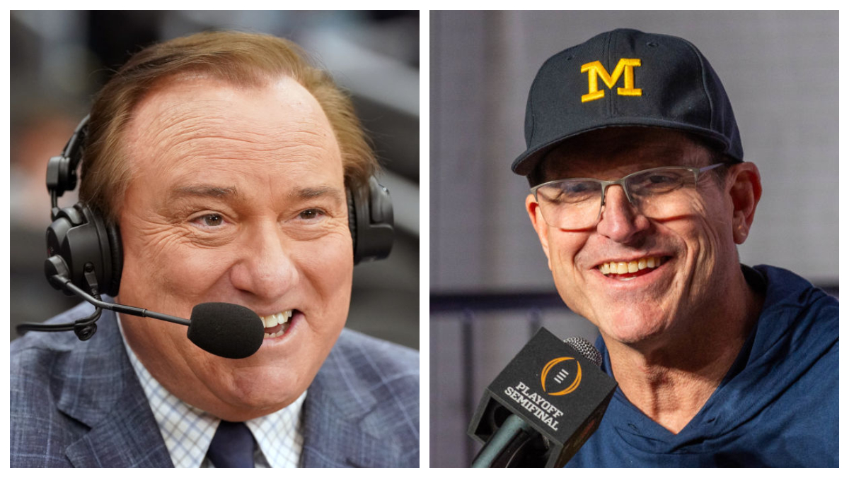 Tim Brando Thinks Jim Harbaugh Plans To Leave Michigan For NFL After ...