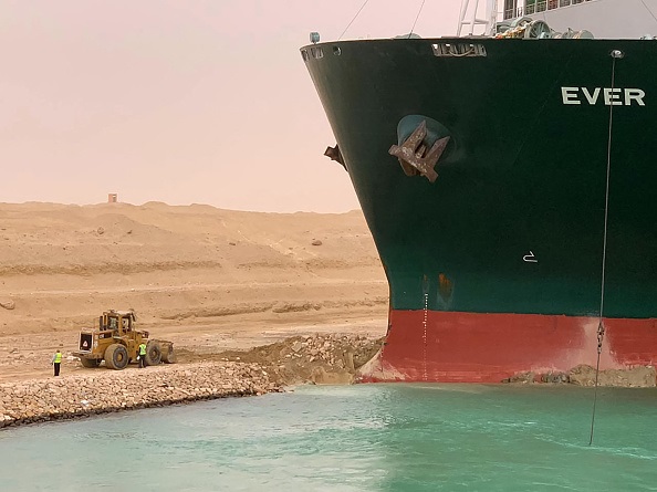 Ship Carrying Sex Toys Ensnared In Suez Canal Backup