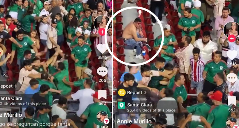 Did A Fan Get Prison Shanked During Mexico-Qatar Gold Cup Match? You ...