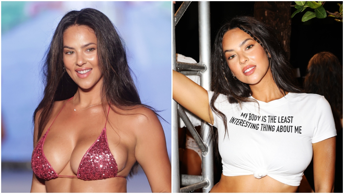 Christen Harper Was a Vision on the Runway at Miami Swim Week - Swimsuit