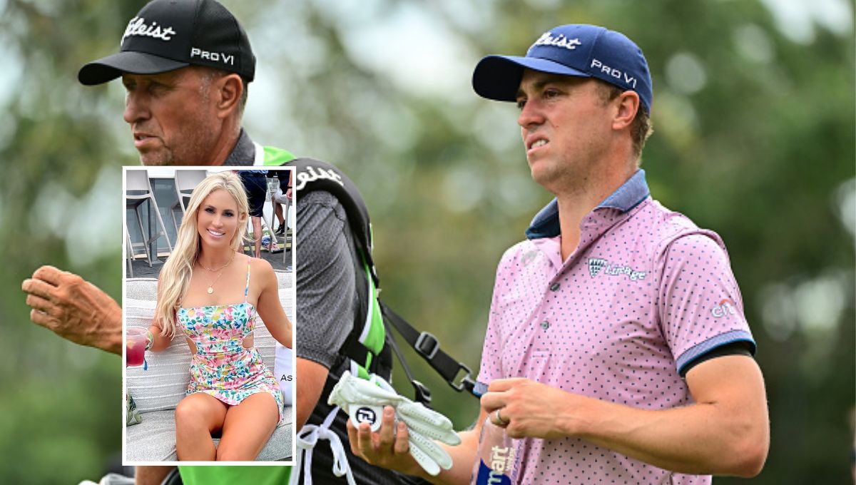 Justin Thomas Signs OnlyFans Model Karin Hart's Chest At Valspar OutKick