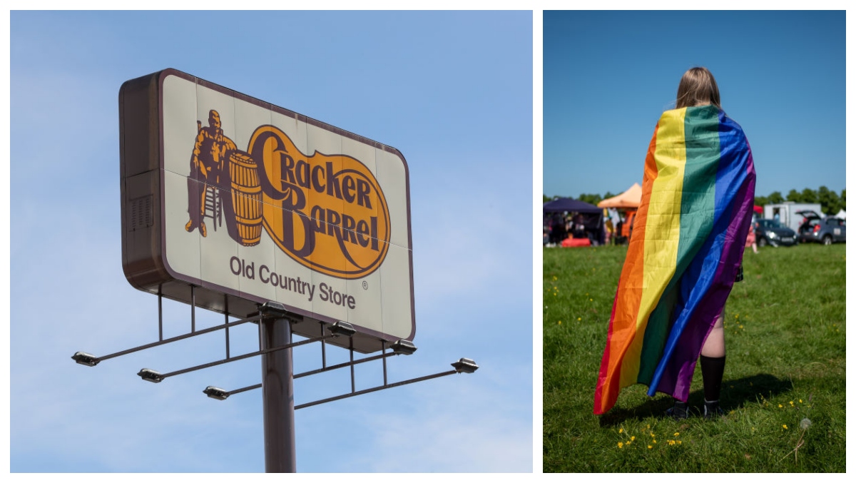 Cracker Barrel Goes Viral For Pride Post 'Off Your Rocker'