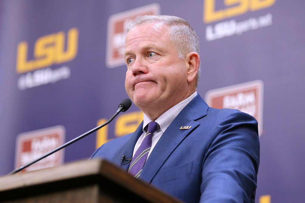 Brian Kelly Snaps At Reporter After LSU Beats Florida For 'Out Of Line' Question