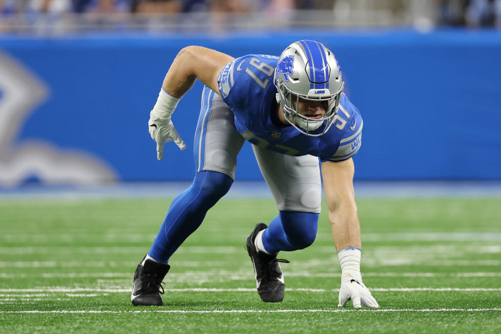 Aidan Hutchinson Announces He's Baaaack From Broken Leg Injuries