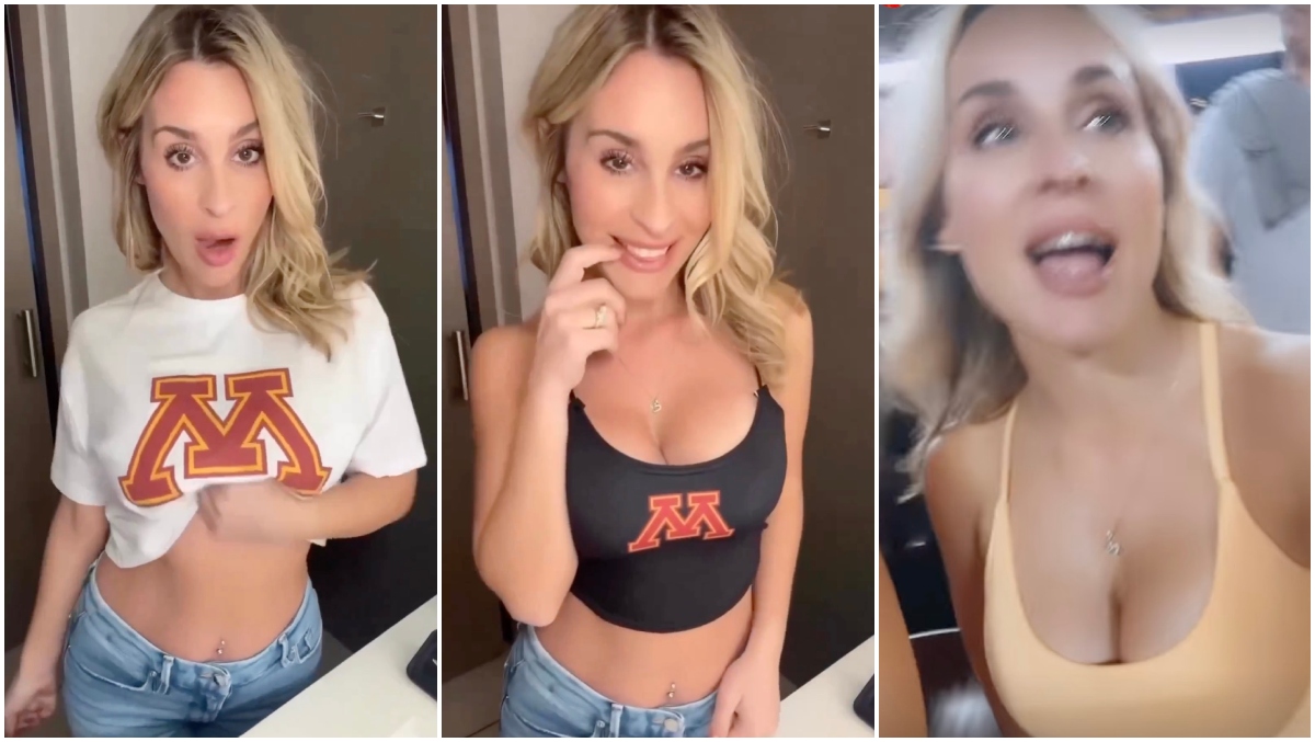 OnlyFans Star Allie Rae Attends Minnesota/Nebraska Game, Drops Sexy Content  - outkick | OutKick