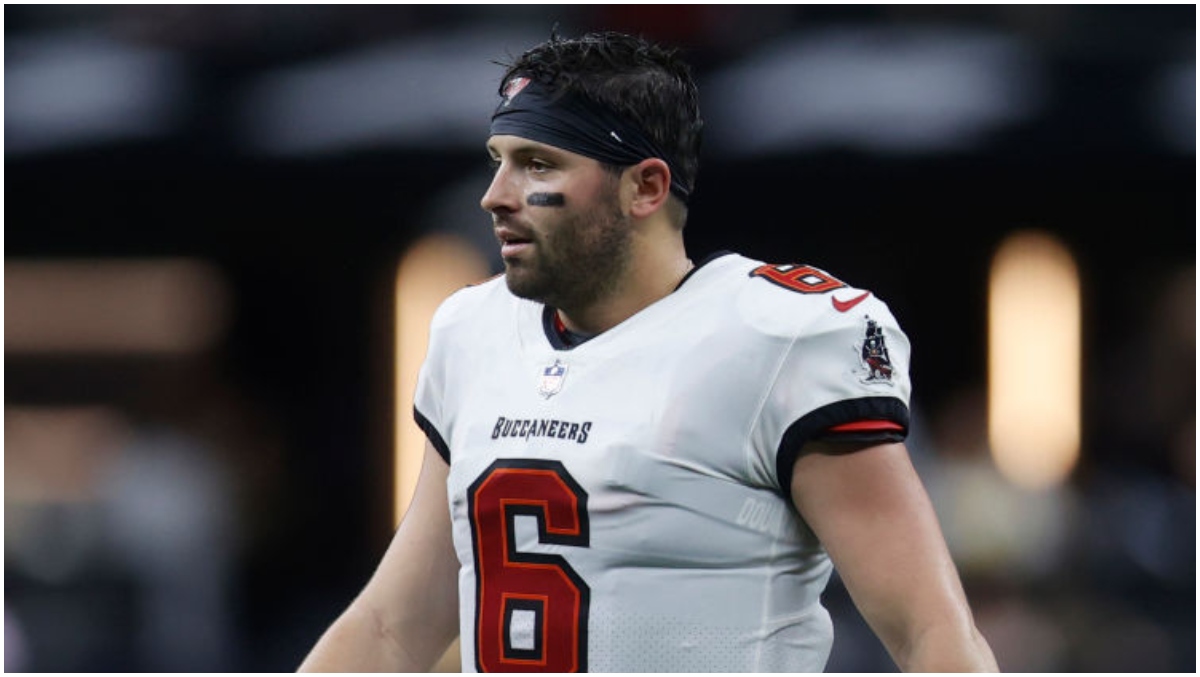 Baker Mayfield Took OL To The Bahamas To Golf - Outkick | OutKick