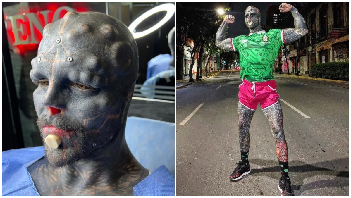 Man Who Transformed Himself Into Alien Has Trouble Getting Restaurant  Tables | OutKick