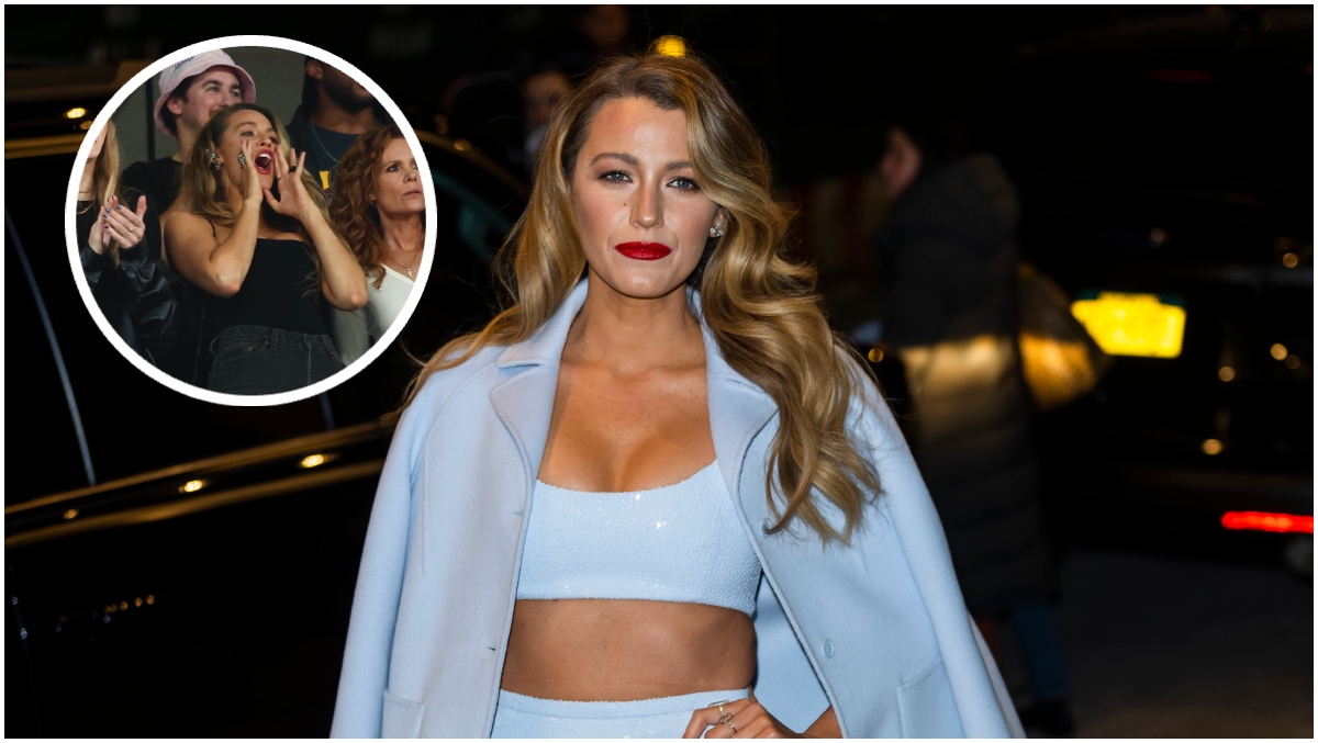 Blake Lively Sets On Fire With Chiefs/Jets Appearance