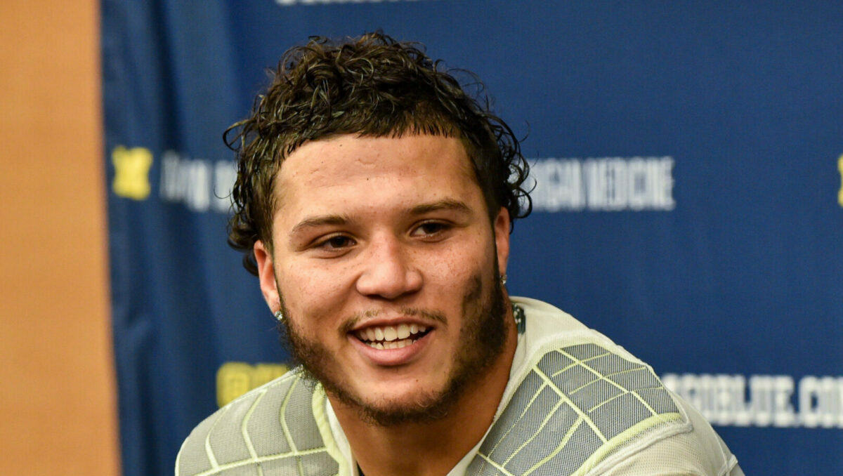 Michigan Player Accidentally Leaks Blake Corum s Health Status