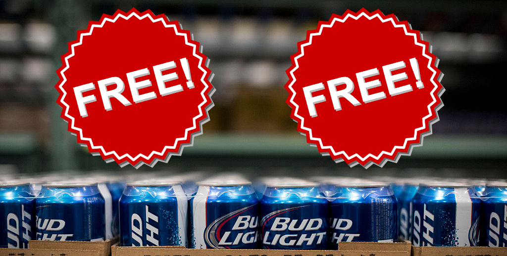 Bud Light Is Trying Another New Marketing Strategy: FREE BEER | OutKick