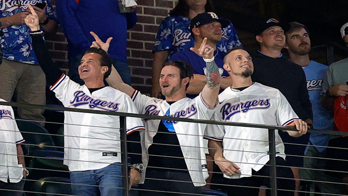 Creed Can Never Be Allowed Back At Rangers Game After Astros Won ALCS ...