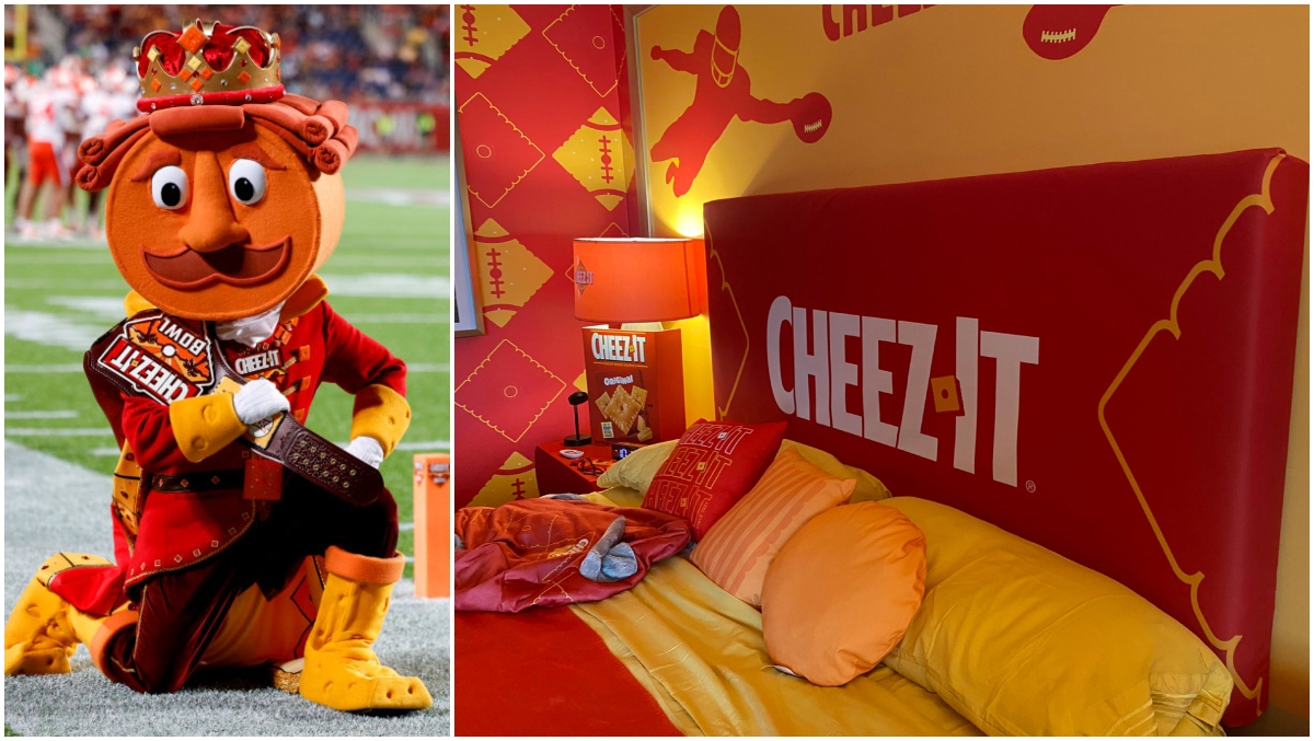 Four Players Get Stays In CheezItThemed Hotel Room, Part Of NIL