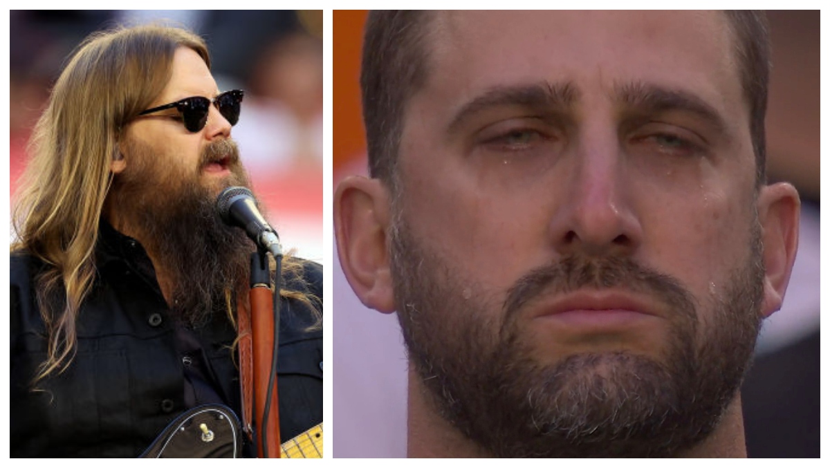 Chris Stapleton Reacts To SB National Anthem Performance outkick OutKick