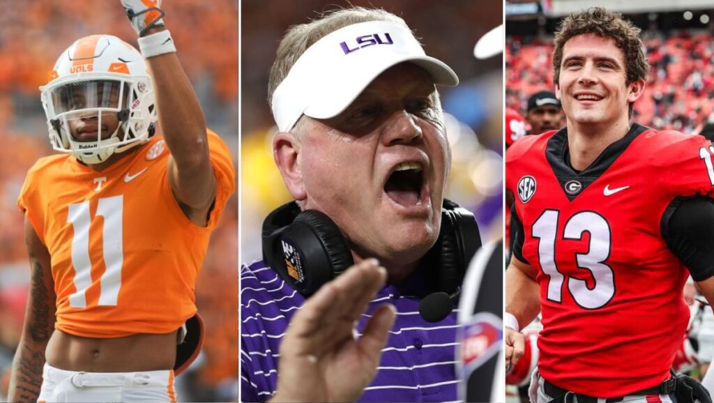 Lsu Alabama Rivalry Tennessee-Georgia Battle For East, Brian Kelly-Nick Saban On The Bayou ...