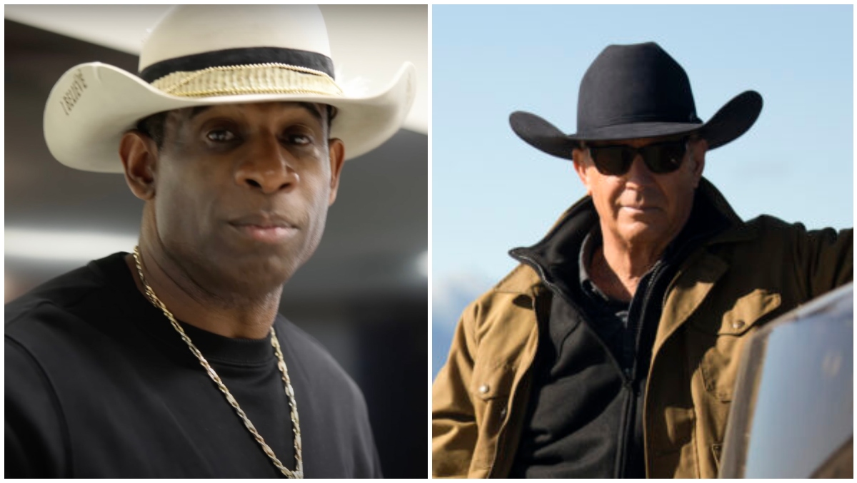 Deion Sanders Shows Off Cowboy Hats, Channels John Dutton - outki