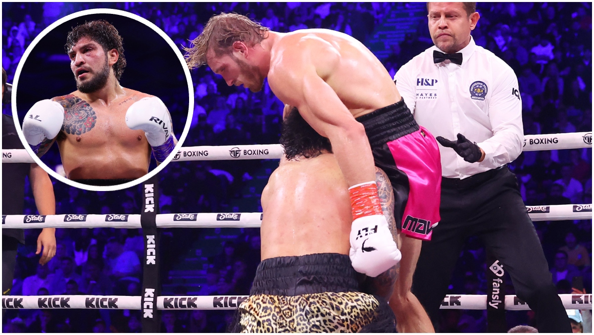 Dillon Danis Has Cringe Reaction To Losing To Logan Paul outkick