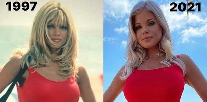 Donna D'Errico Then/Now, Bills Fans Throw Dildo At Patriots & Bengals