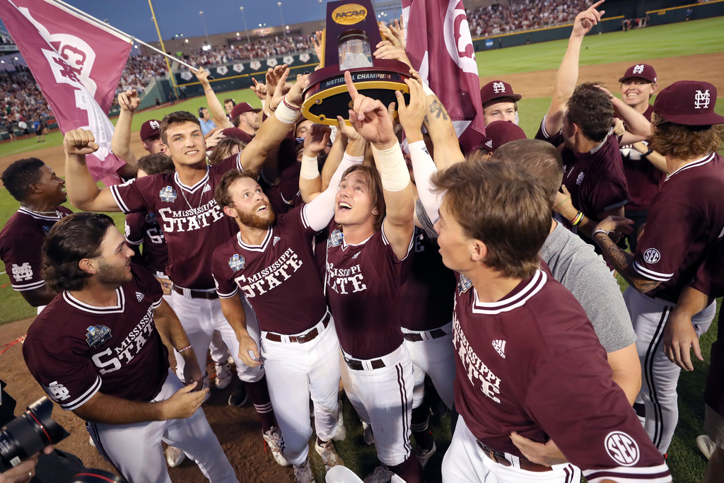 Mississippi State Wins 2021 College World Series Title Over Vanderbilt ...