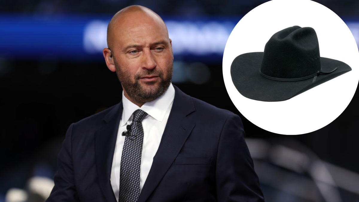 Derek Jeter Called 'Wet Blanket' For Refusing To Wear Cowboy Hat On Fox MLB Playoffs Set OutKick