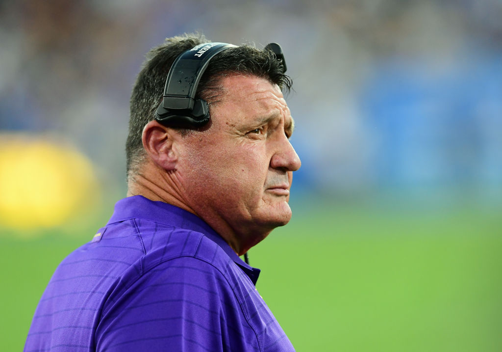 Ed Orgeron Reportedly Hit On Pregnant Wife Of LSU Official | OutKick