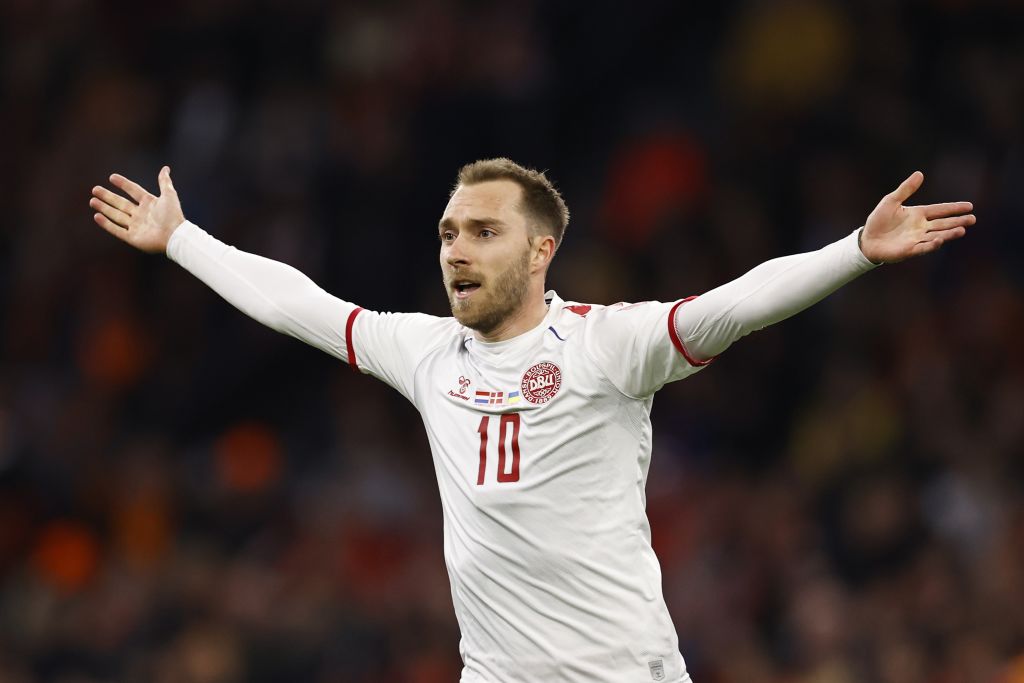 Denmark's Christian Eriksen Scores In First International Match Since ...