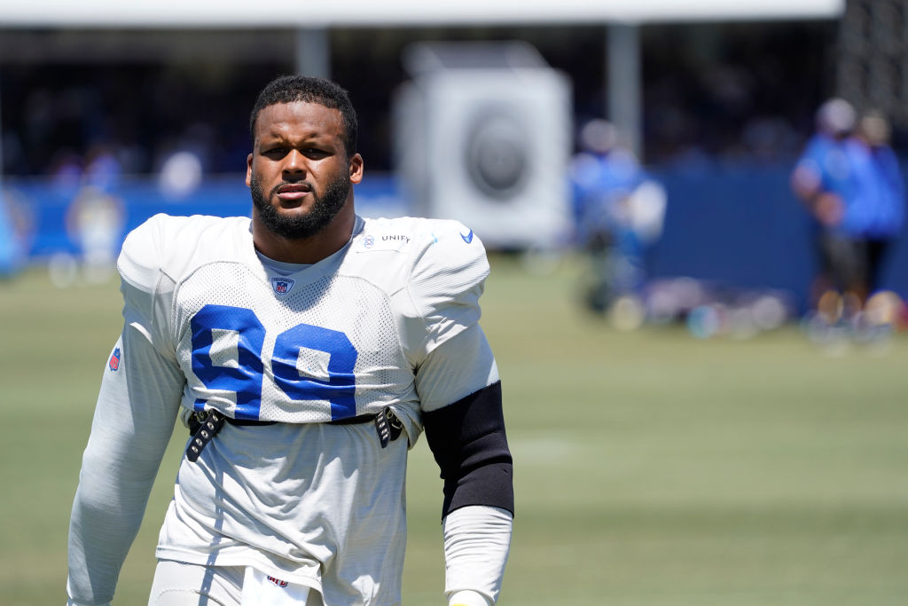 Aaron Donald Offers Odd Explanation For Helmet Brawl OutKick