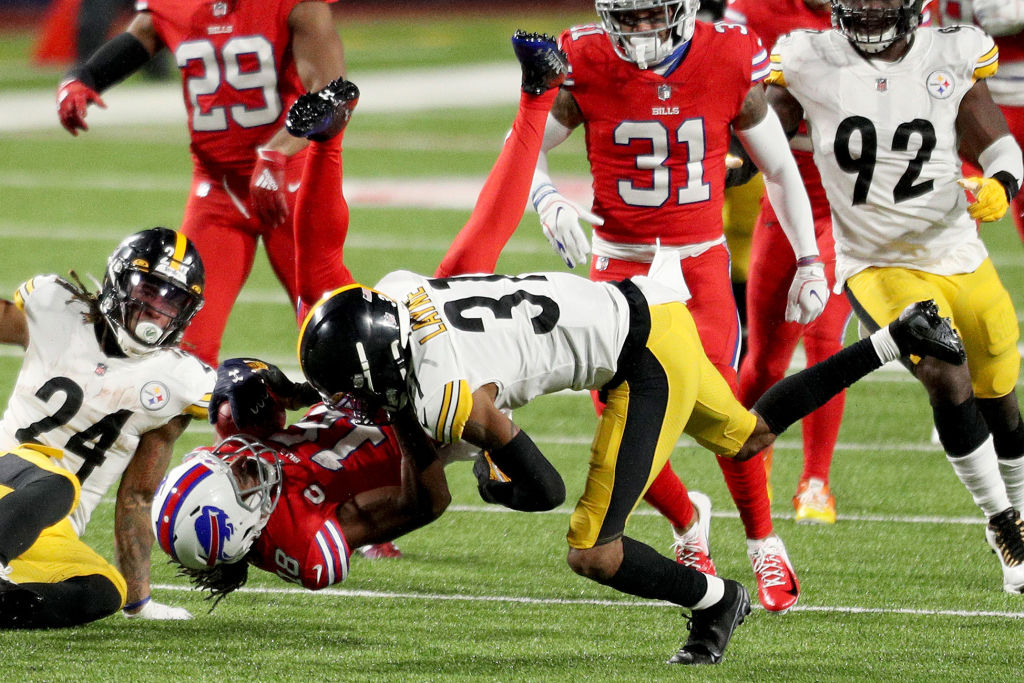 Steelers CB Justin Layne Freaks Out In Backseat Of Police Cruiser After ...