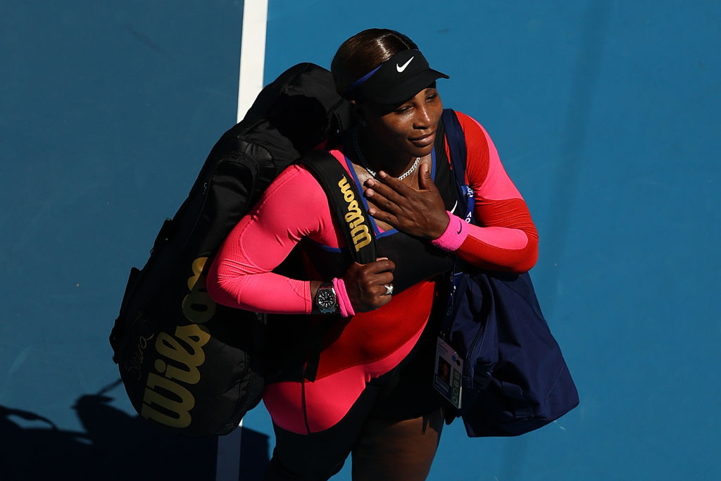 Couch Serena Shows Heart, But It's 'Taps' For This Australian