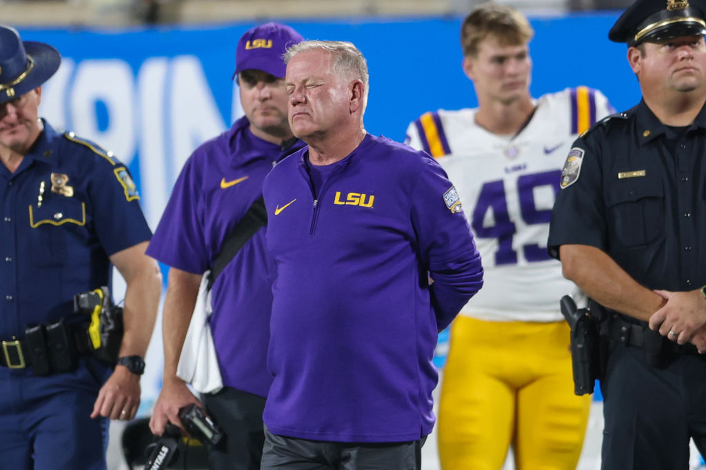 LSU Coach Brian Kelly Ridicules His Team After Humiliating, 45-24 Loss ...