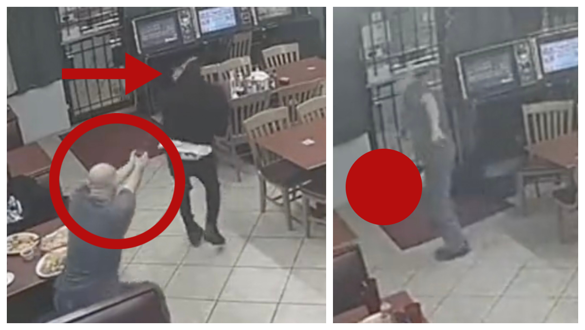 Houston Robbery Shooting Video outkick