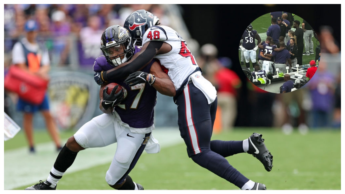 J.K. Dobbins Was Healthy For Two Quarters Before SeasonEnding In