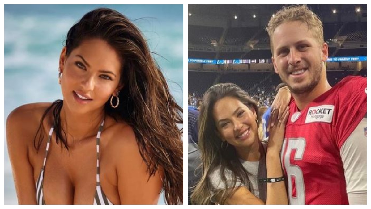 Jared Goffs Si Swimsuit Model Fiancée Christen Harper Reveals That The Two Met On A Dating App 2473