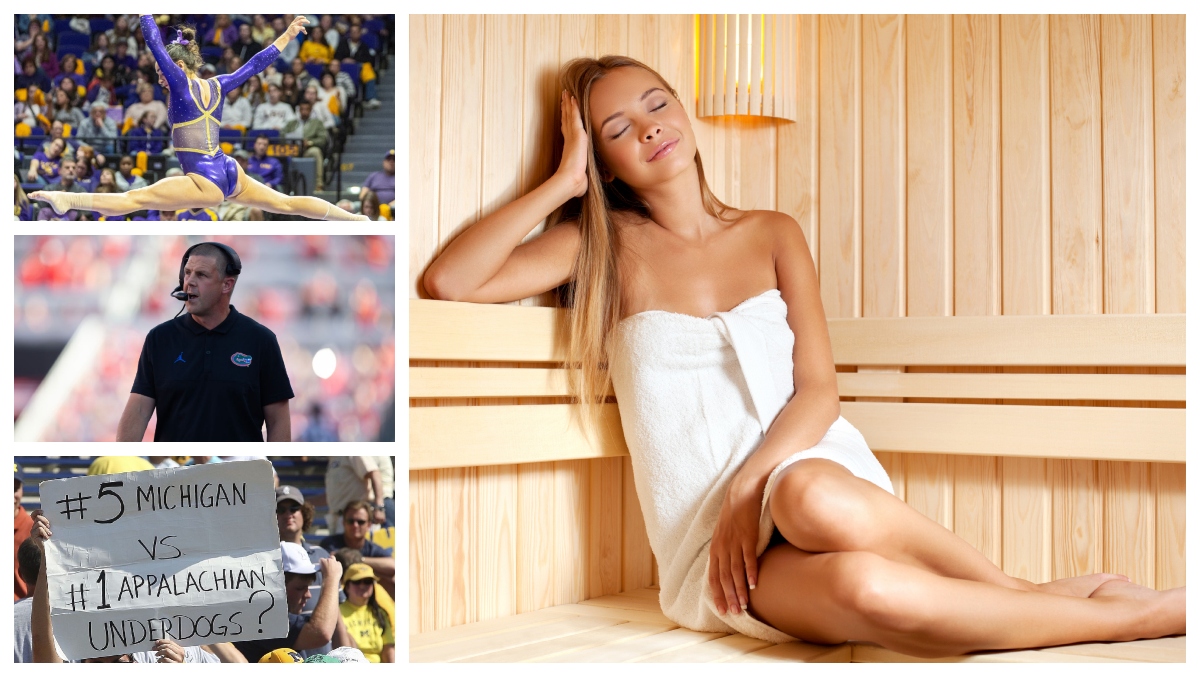 Katie Sigmond Does Sauna Pushups, Florida Gators Fan Tees Off On Billy  Napier & App State Broke Michigan 16 Years Ago | OutKick