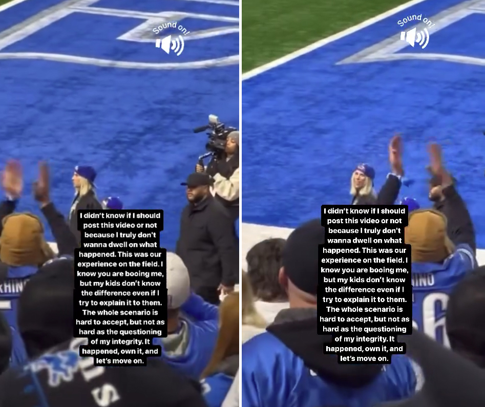 Kelly Stafford Doubles Down On Lions Fans Booing Her Daughters, While ...