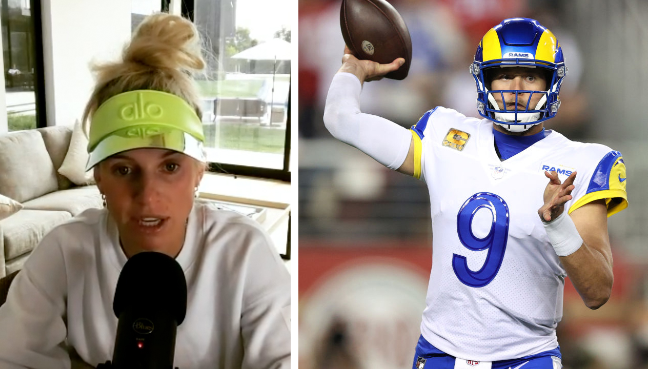 Kelly Stafford Has Banned Herself From Attending Rams Road Games, Explains  Pretzel-Throwing Drama | OutKick