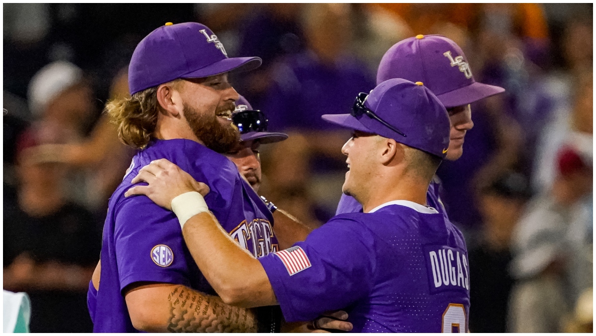 LSU Fans Crush Jello Shots At The College World Series outkick