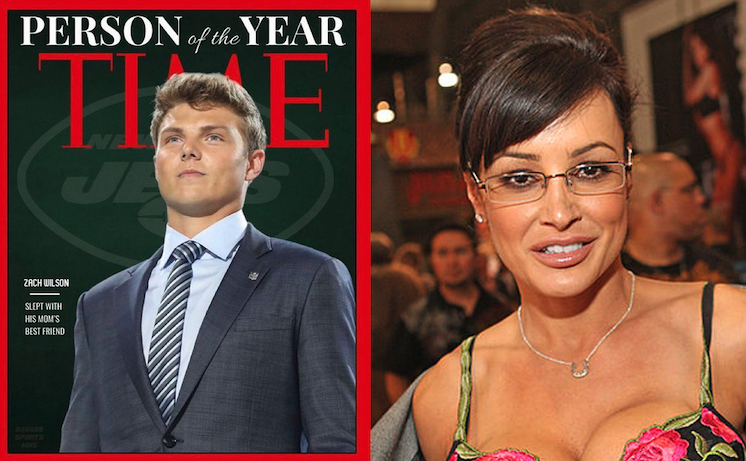 Legendary Adult Star Cougar Lisa Ann Hops On The Zach Wilson Bandwagon