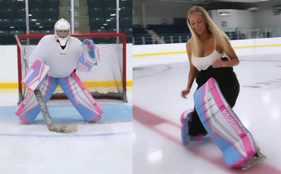 Canadian Hockey Goalie Mikayla Demaiter IS BACK(!), Baker Pens Hi