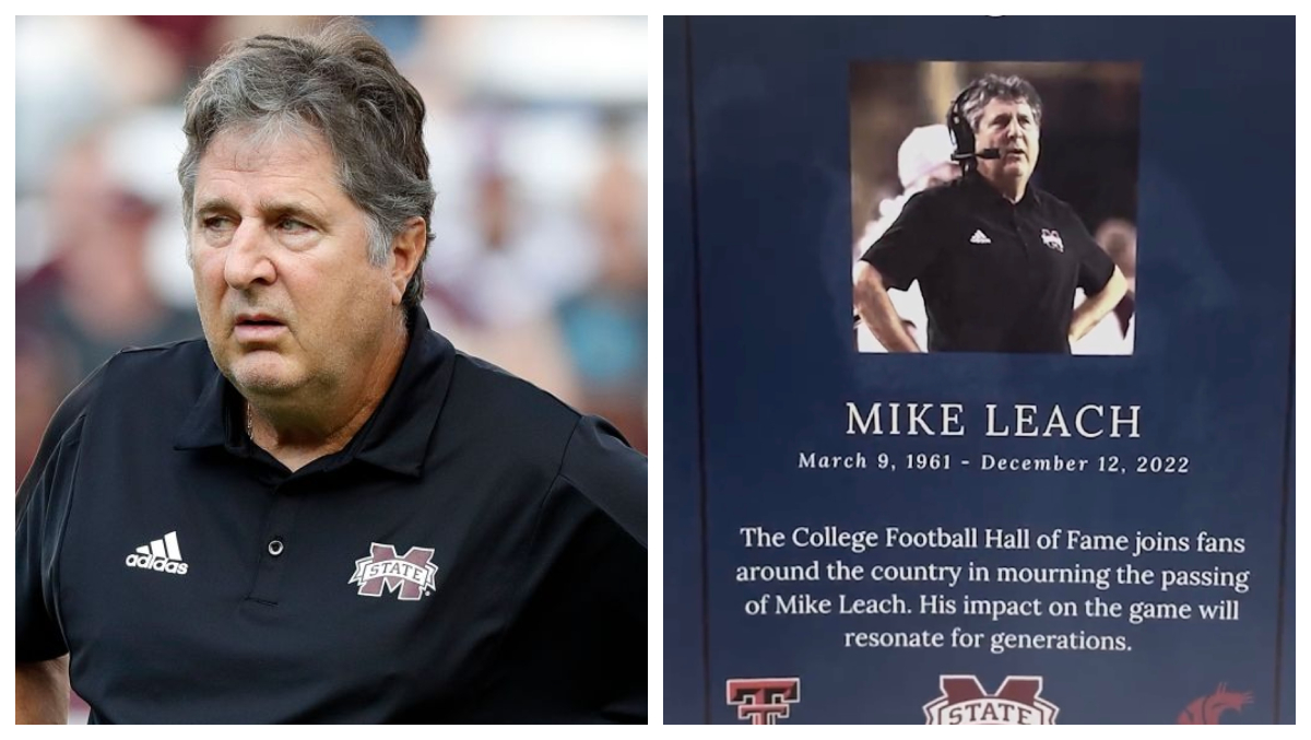 Mike Leach Honored By College Football Hall Of Fame - outkick | OutKick