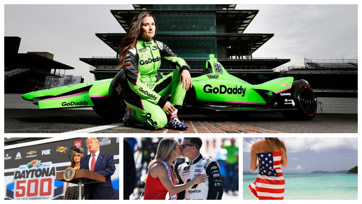 Danica Patrick Gets Political, NASCAR Wife Tans In Mexico, Sister Gives  Racy State Of Union & OK Cheerleader Takes Wheel | OutKick